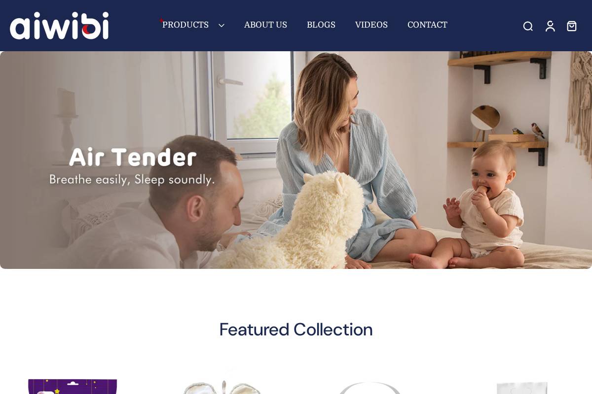 Aiwibi South Africa homepage screenshot