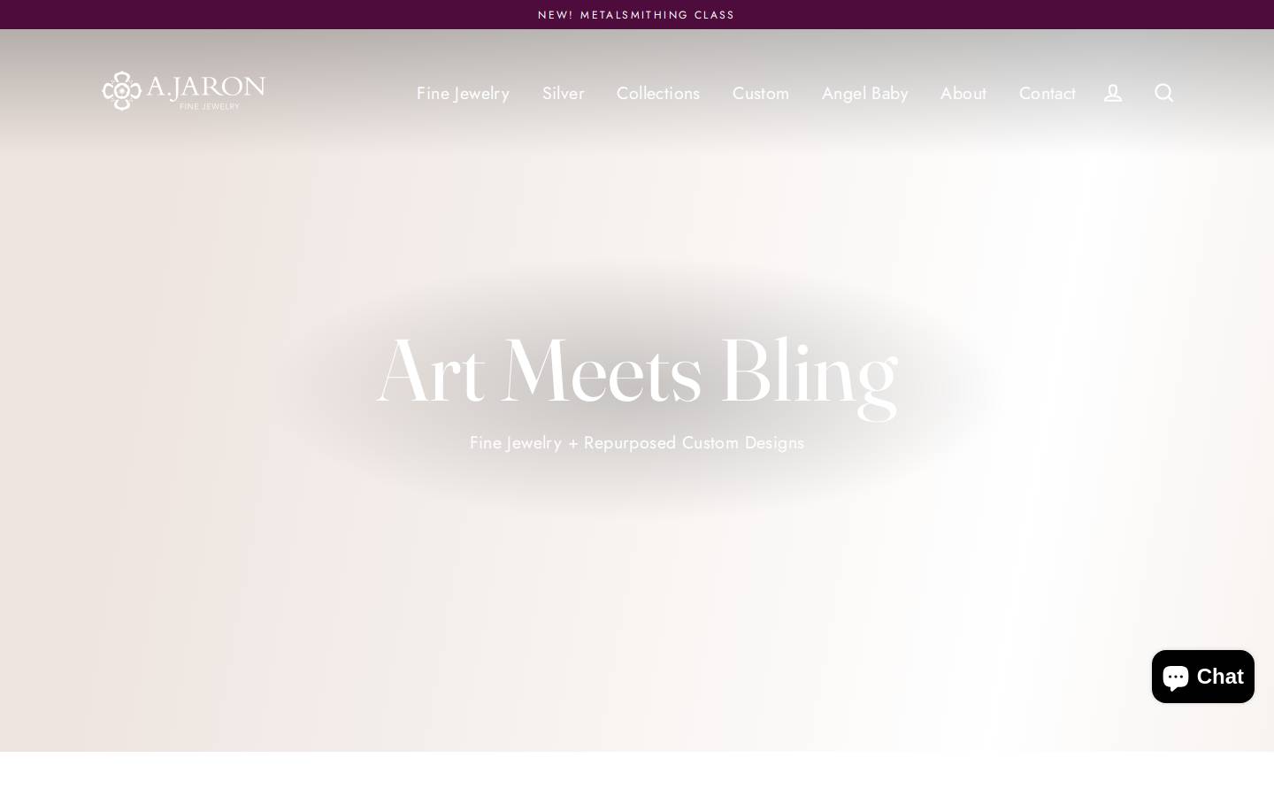 ajaron.com homepage screenshot