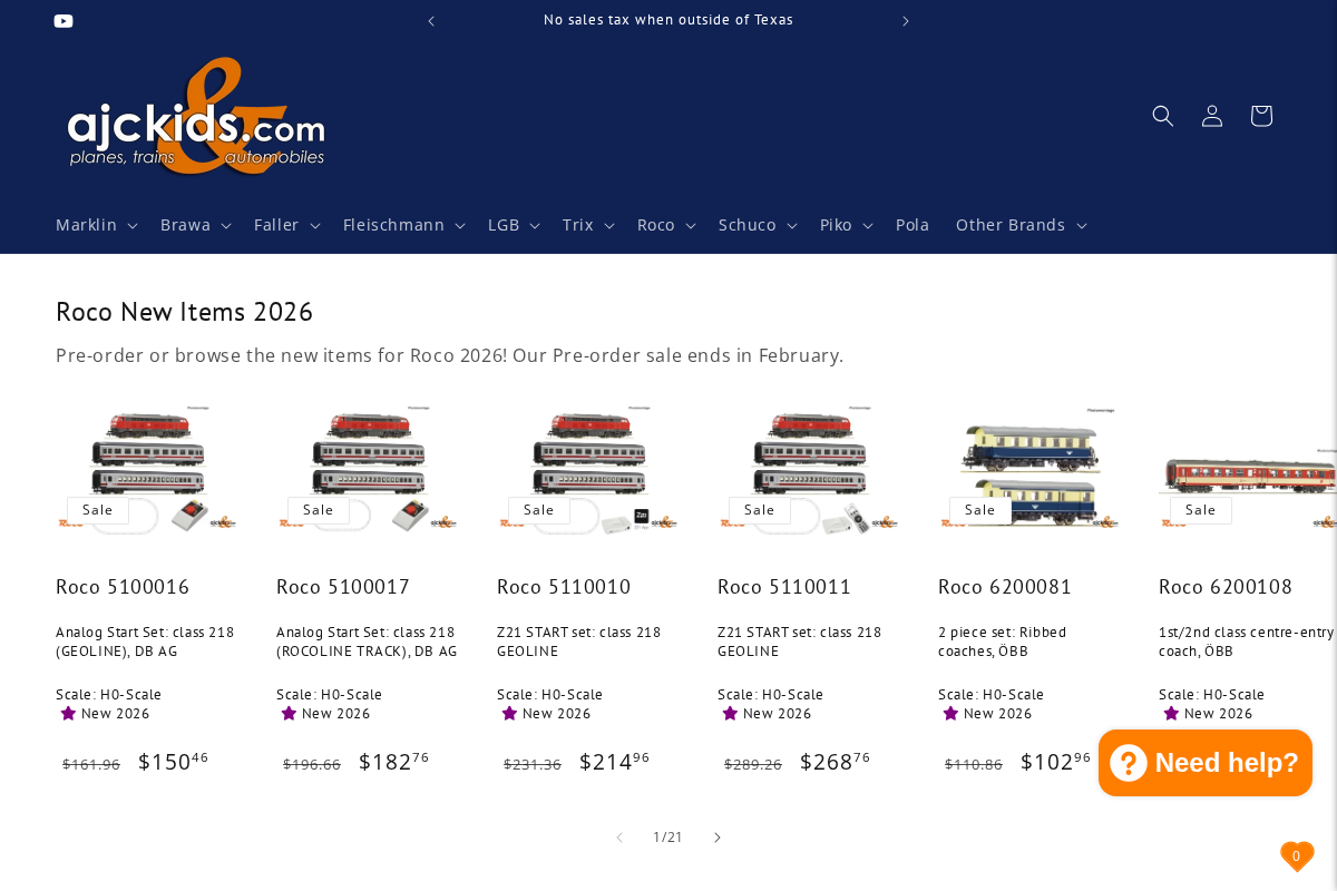 Ajckids homepage screenshot