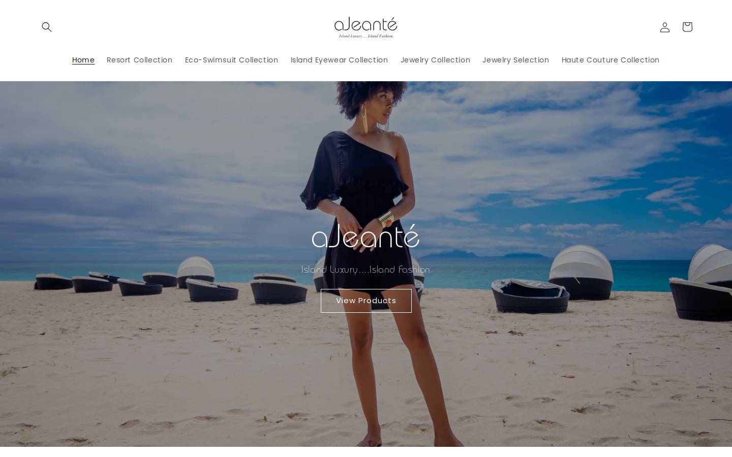 ajeante.com homepage screenshot