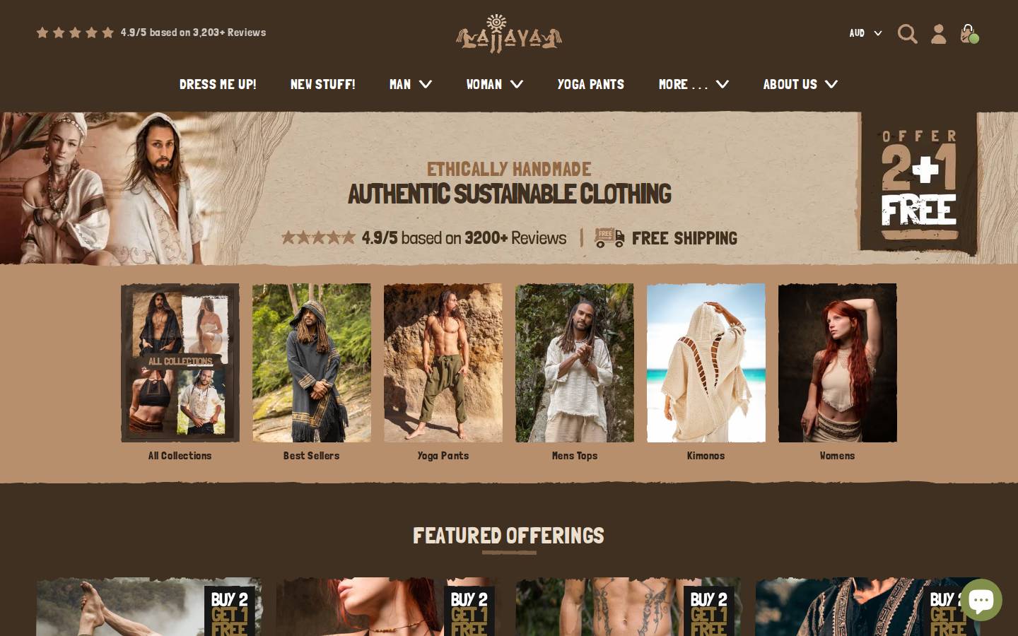 ajjaya.com homepage screenshot