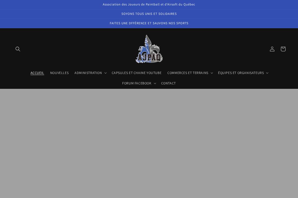 ajpaq.com homepage screenshot