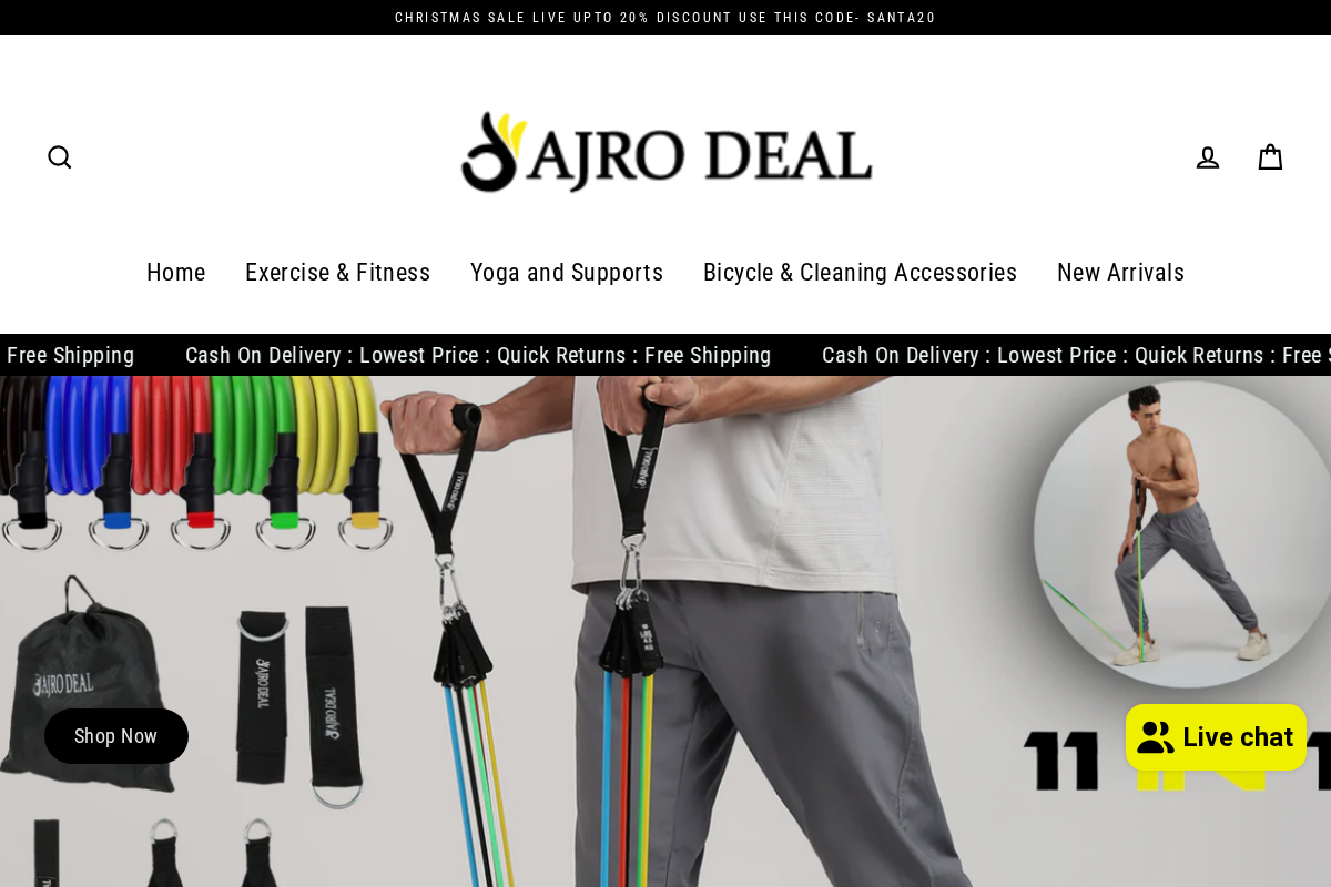 ajrodeal.com homepage screenshot