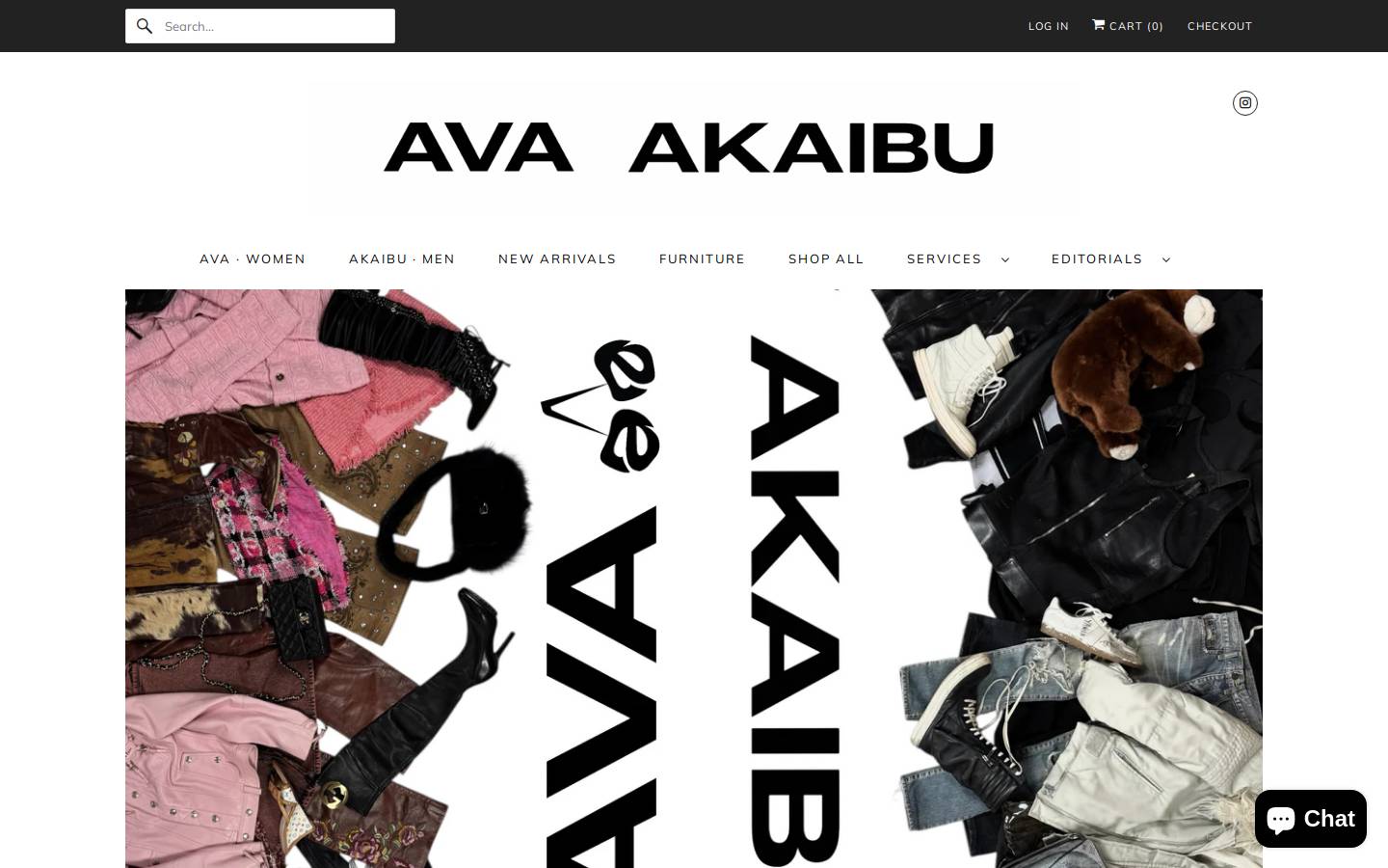 akaibustore.de homepage screenshot
