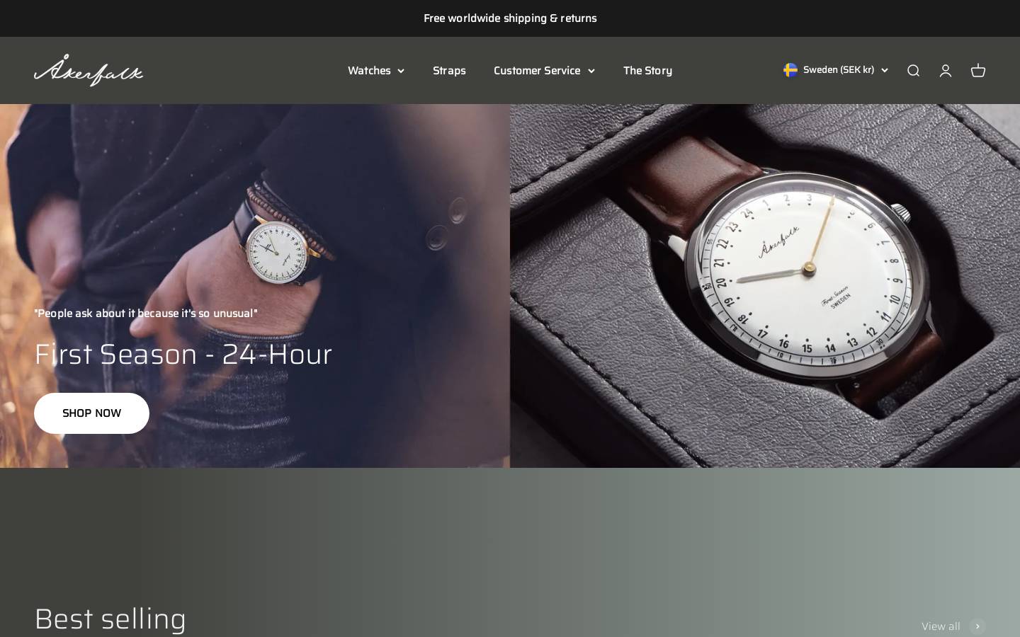 akerfalk.de homepage screenshot