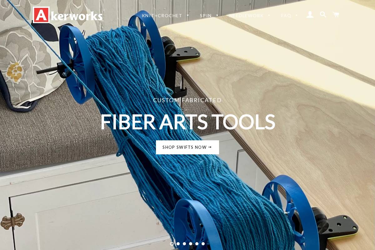 akerworks.com homepage screenshot