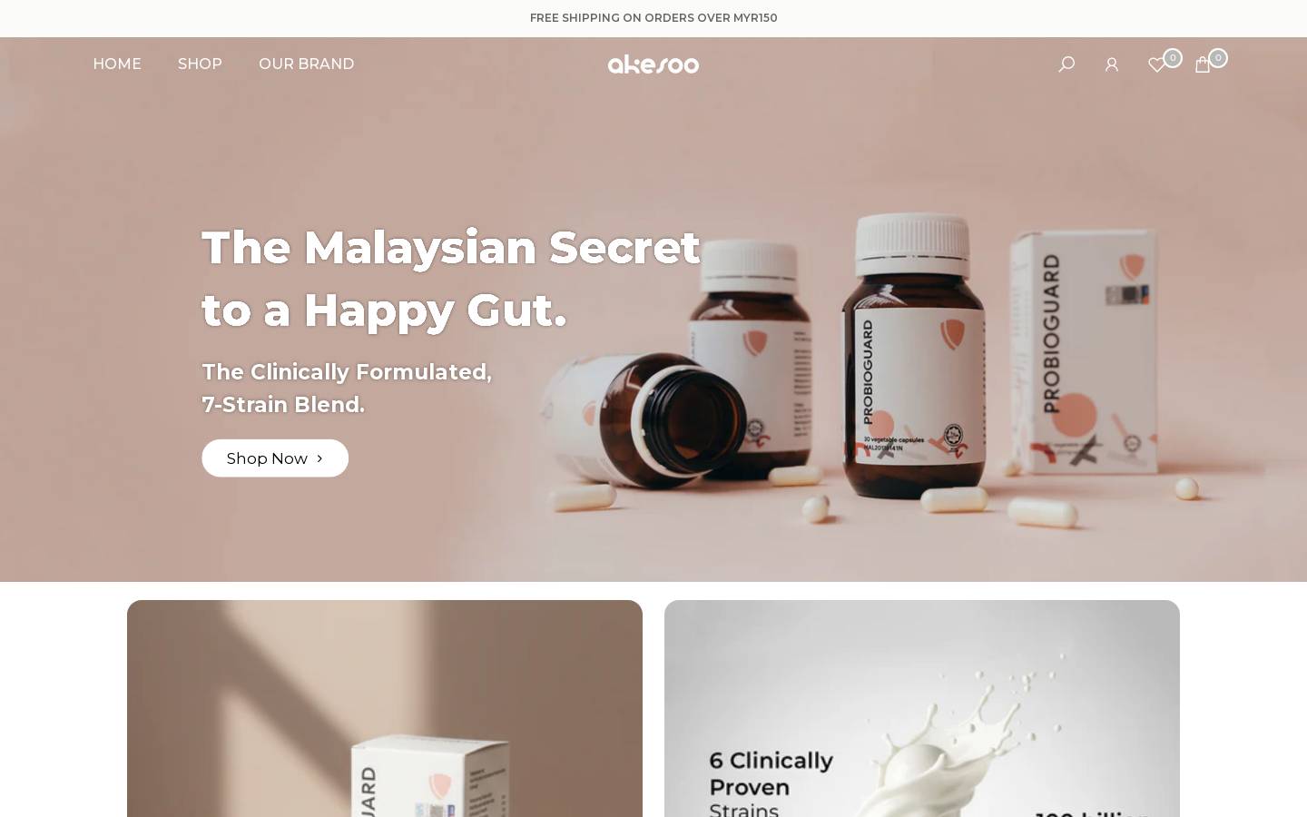 akesoo.com homepage screenshot