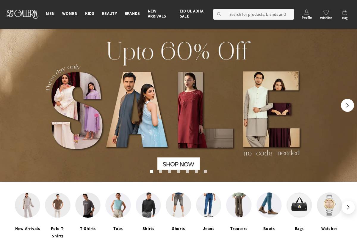 akgalleria.com homepage screenshot