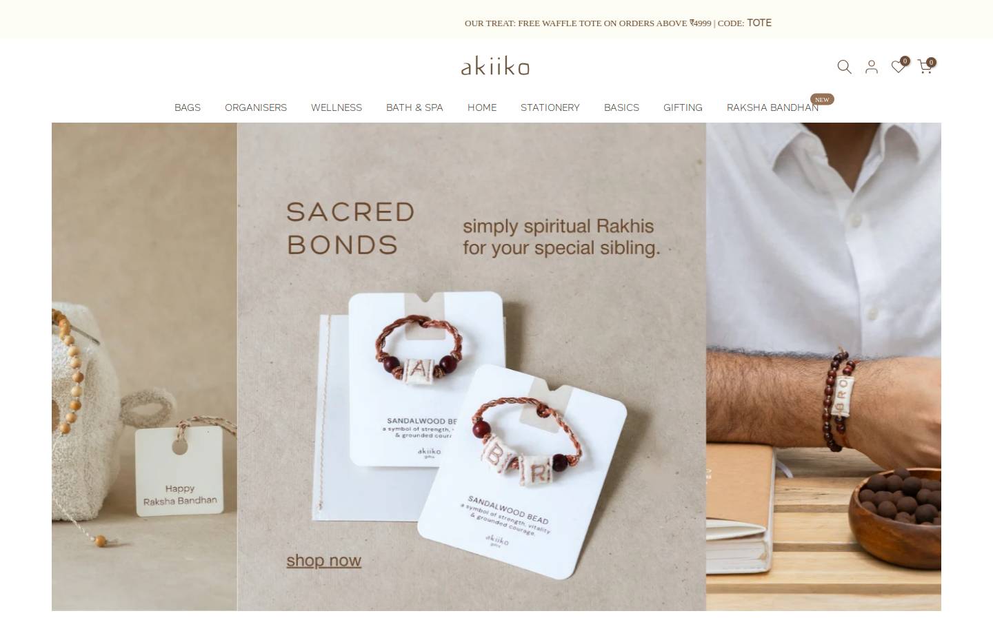 akiiko.com homepage screenshot