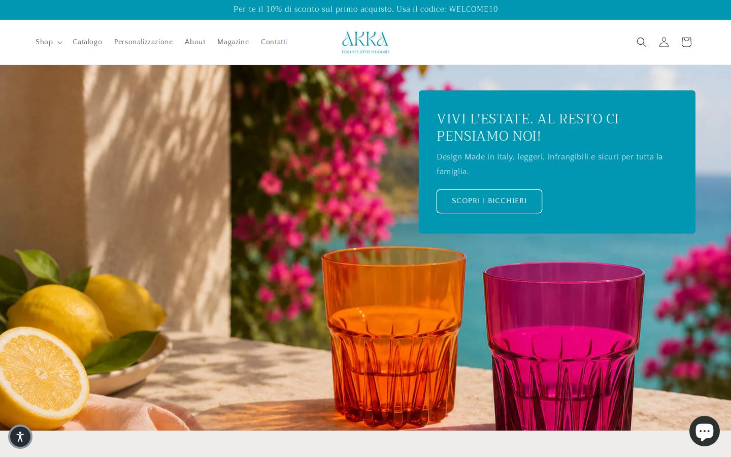 akkaliving.com homepage screenshot