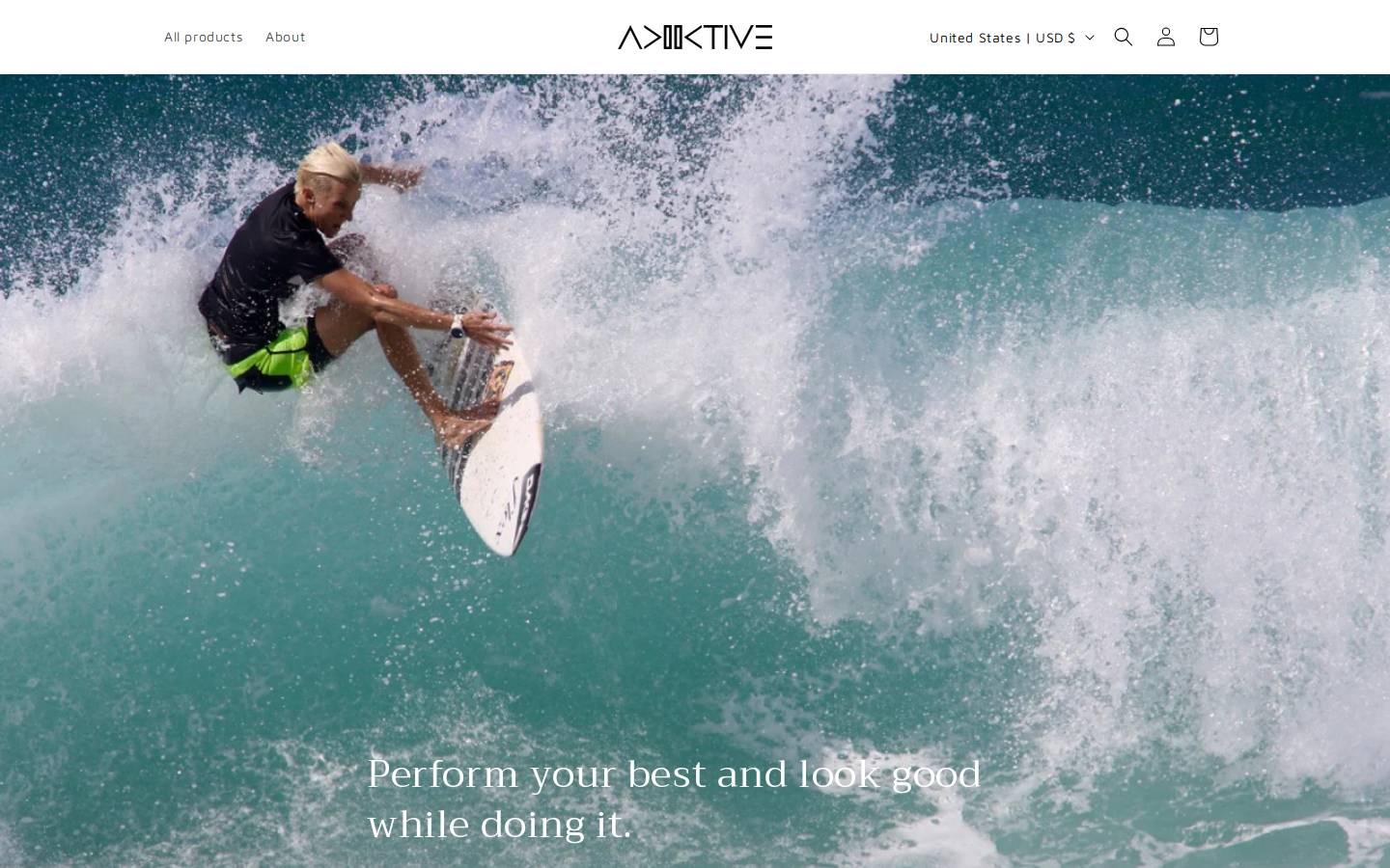 akktive.com homepage screenshot
