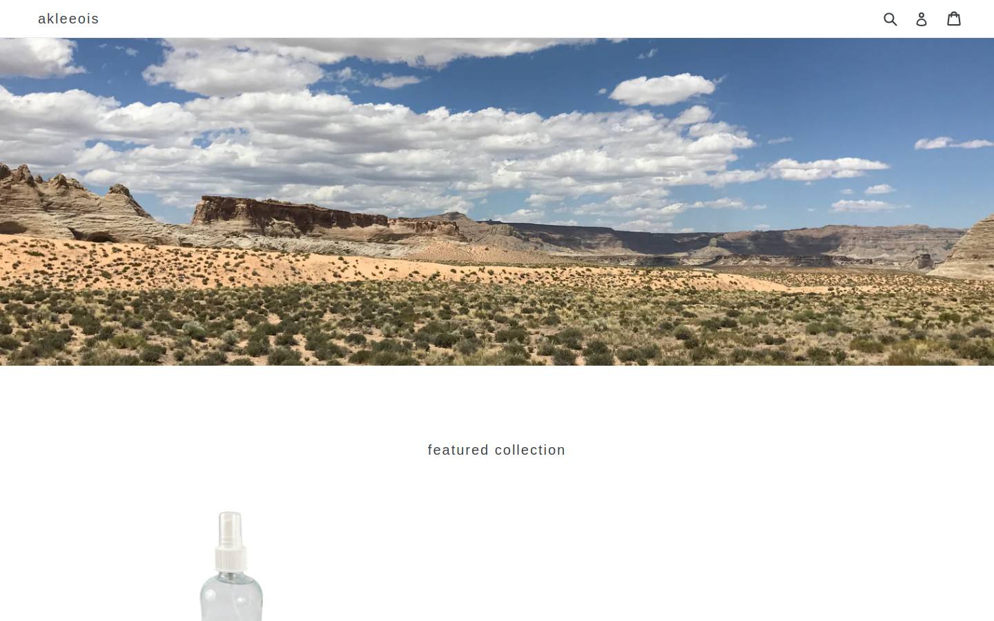 akleeois.com homepage screenshot