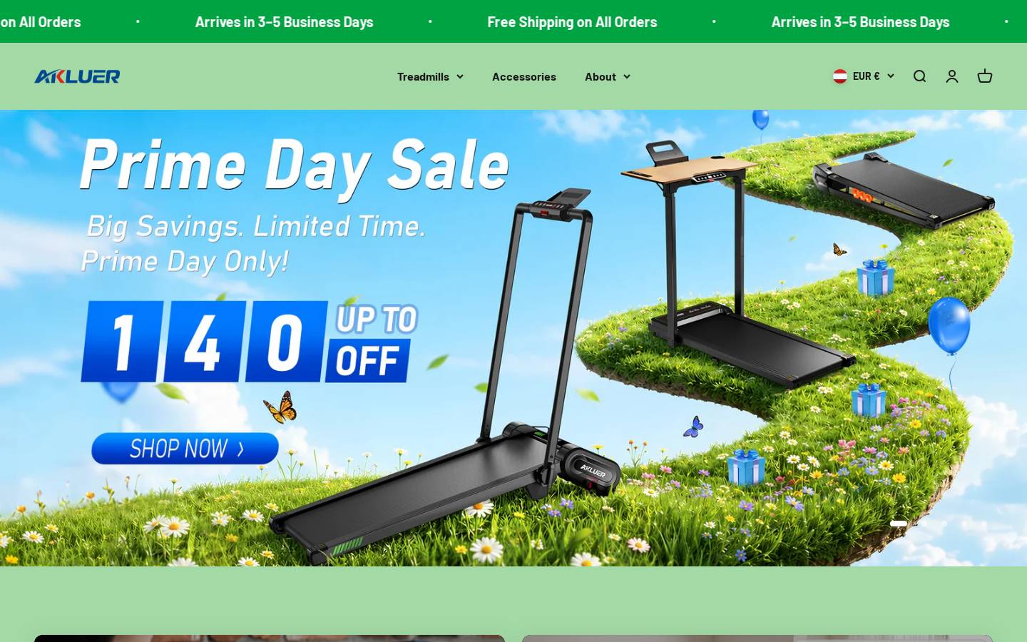 Akluer homepage screenshot