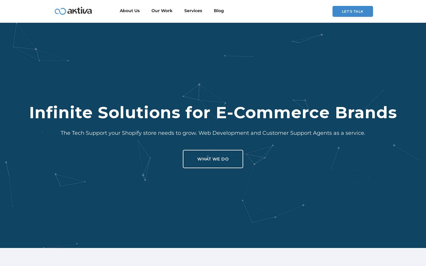 aktivamedia.com homepage screenshot