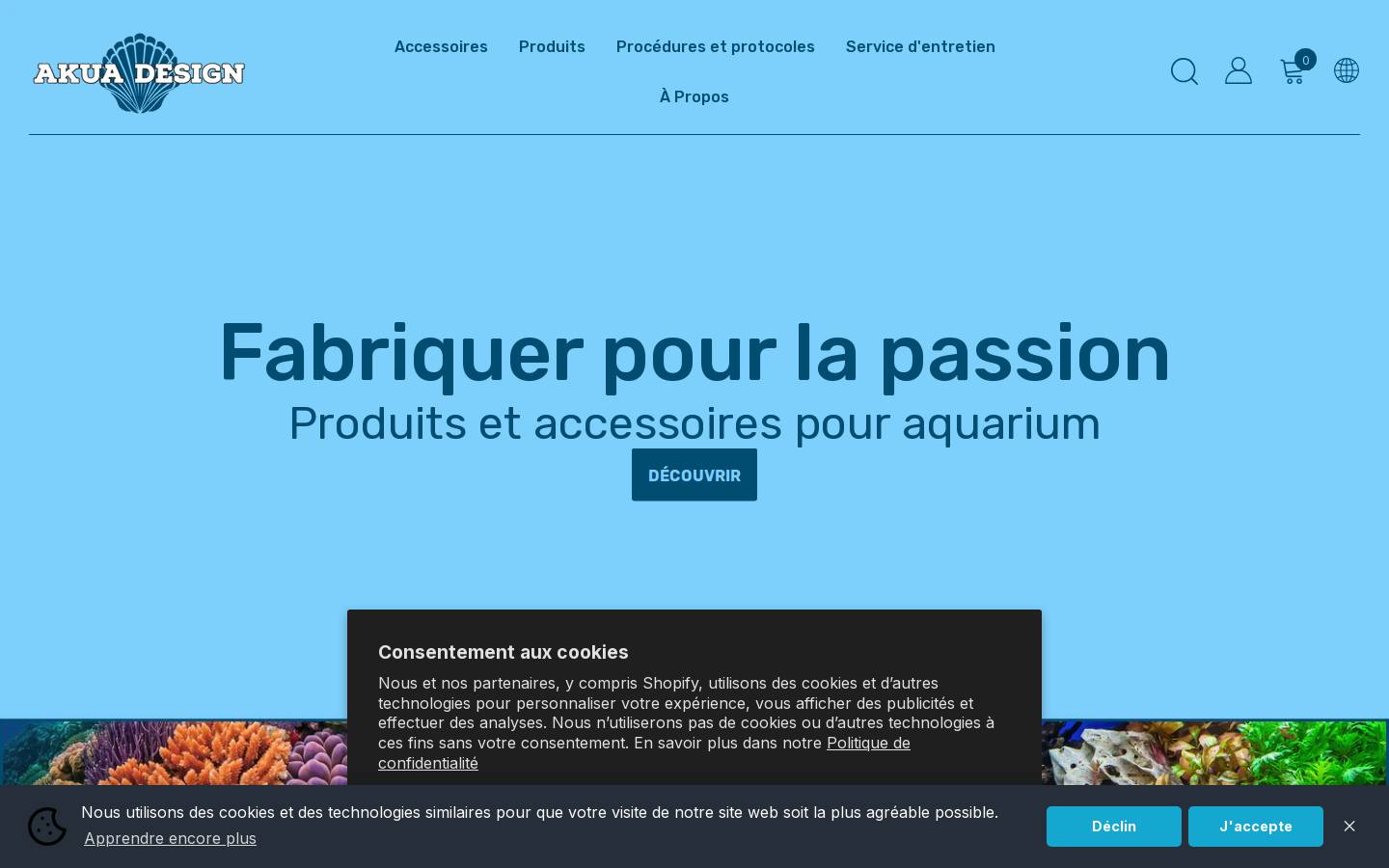 akuadesign.com homepage screenshot
