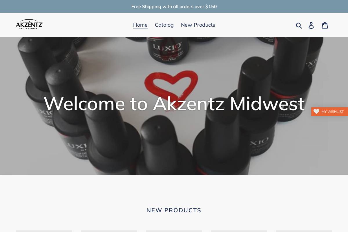 akzentzmidwest.com homepage screenshot
