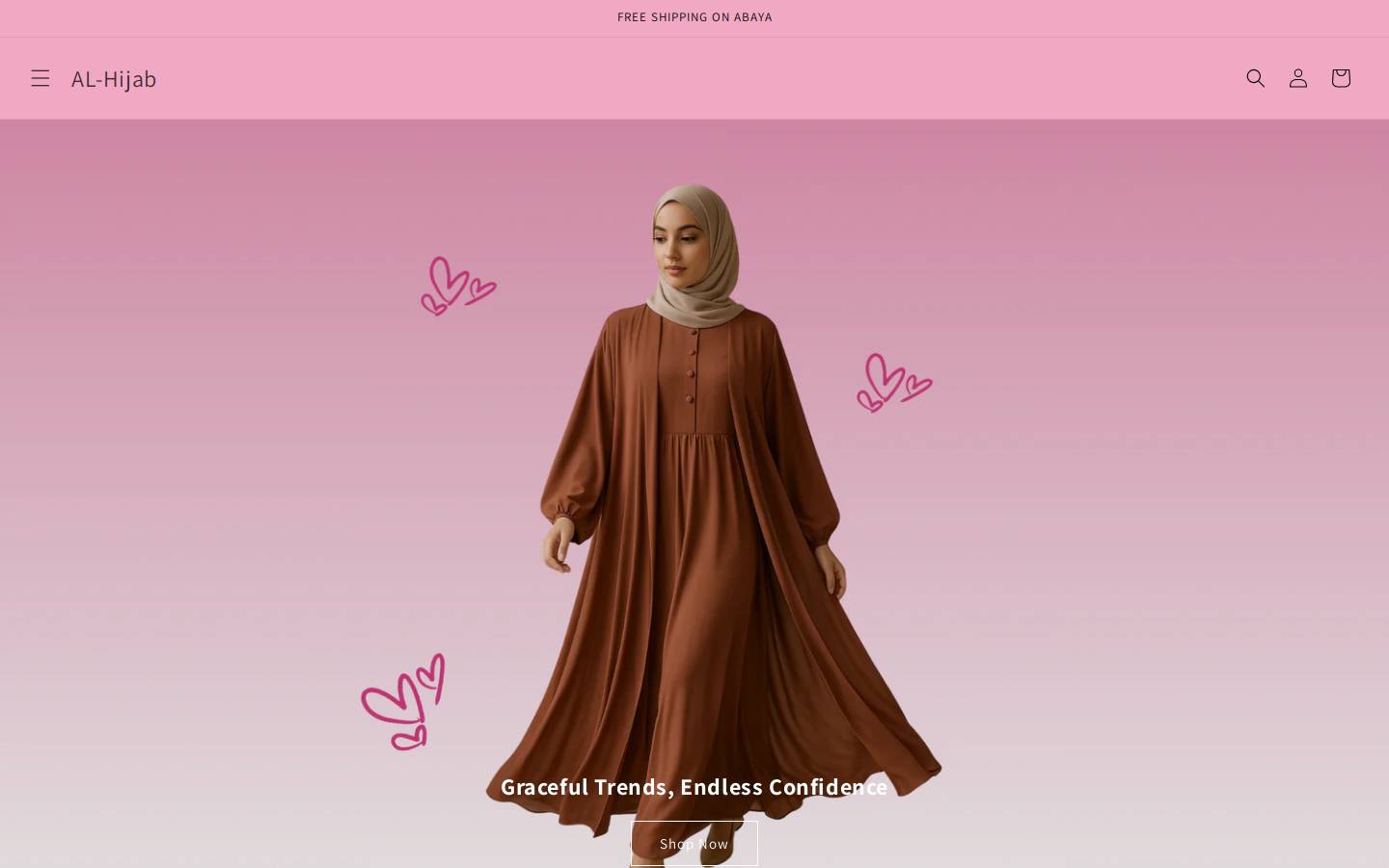 al-hijab.com homepage screenshot