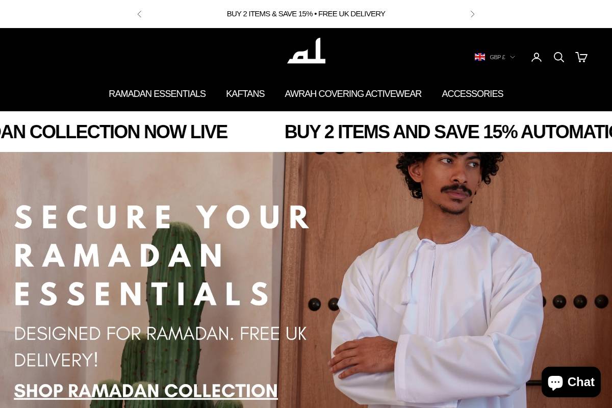 al-layth.com homepage screenshot