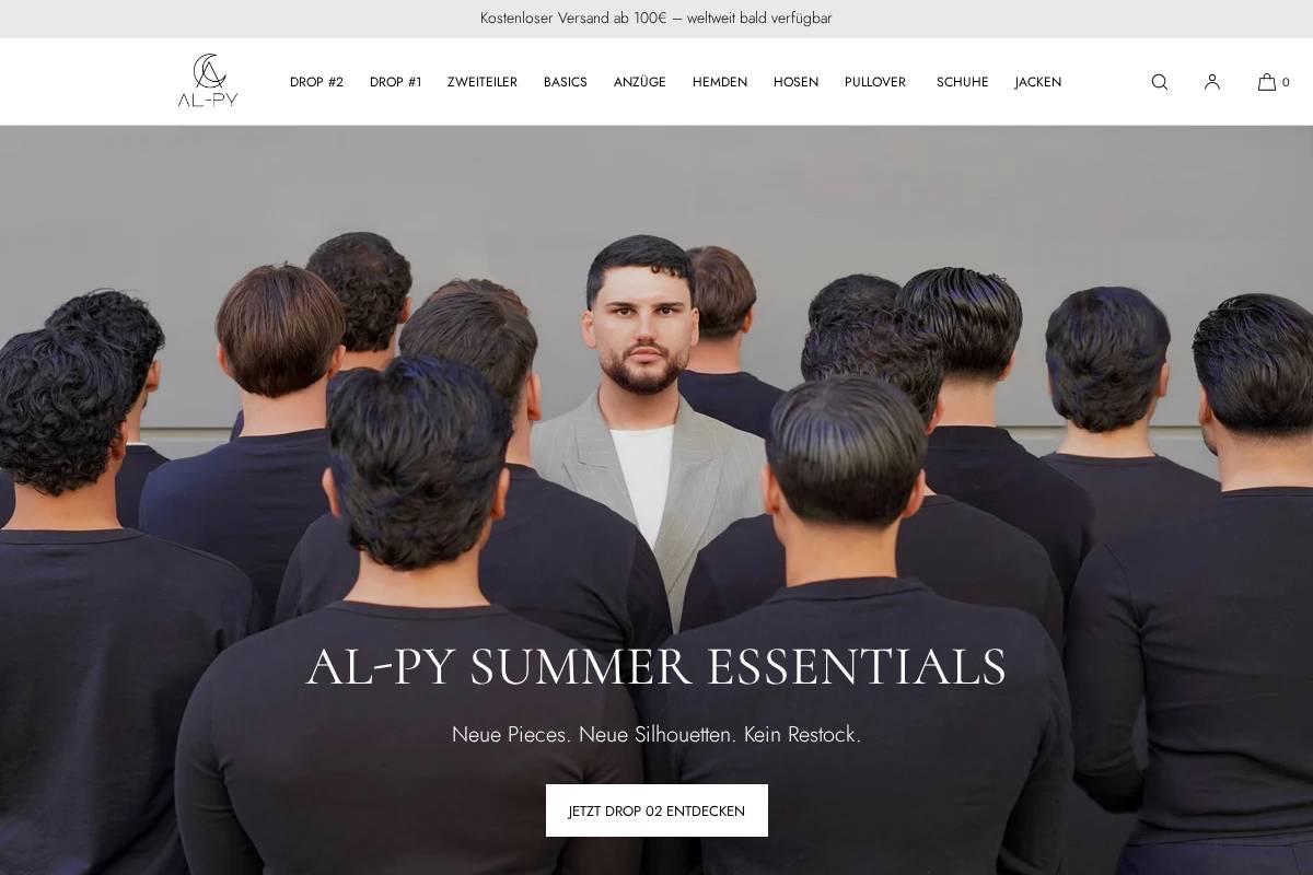 al-py.de homepage screenshot