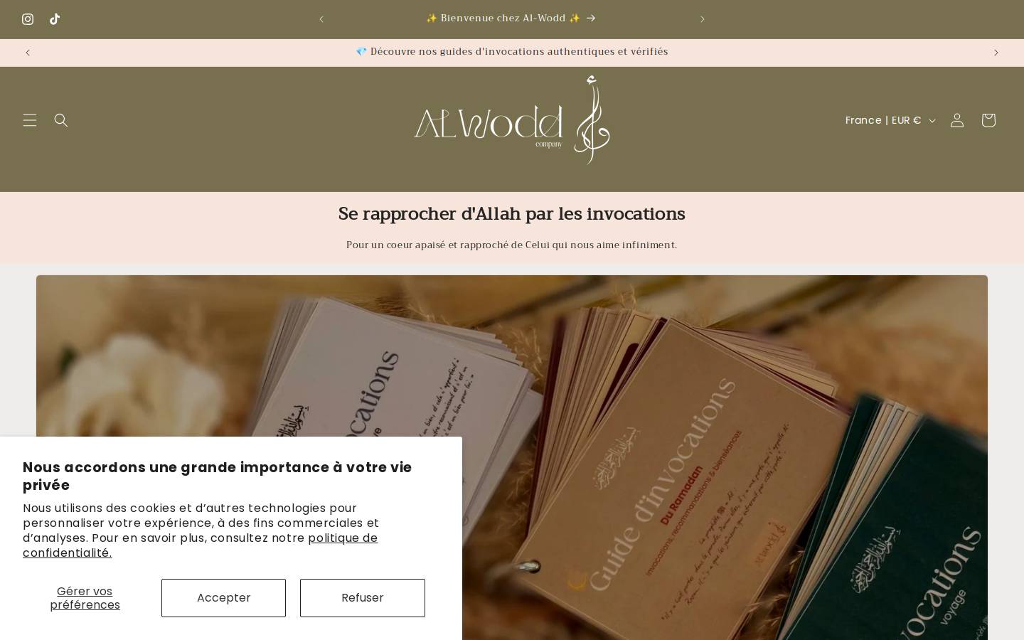 al-wodd.com homepage screenshot