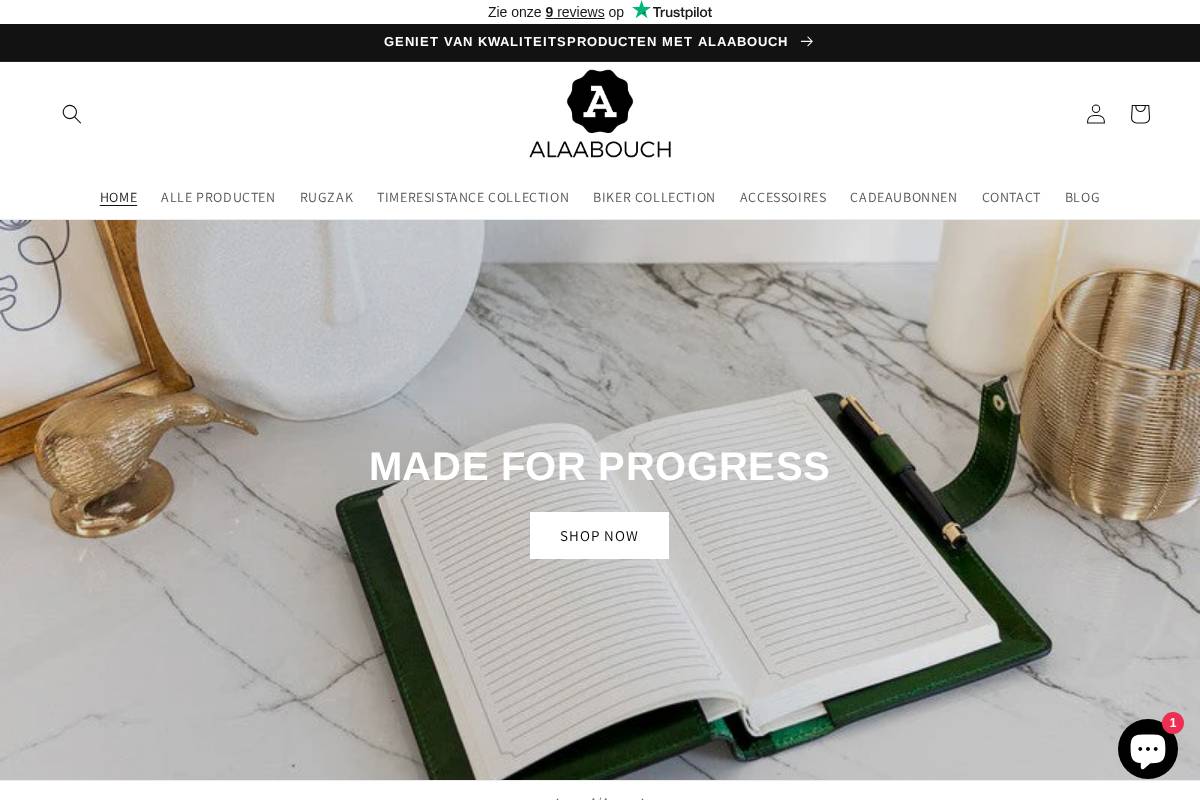 alaabouch.com homepage screenshot