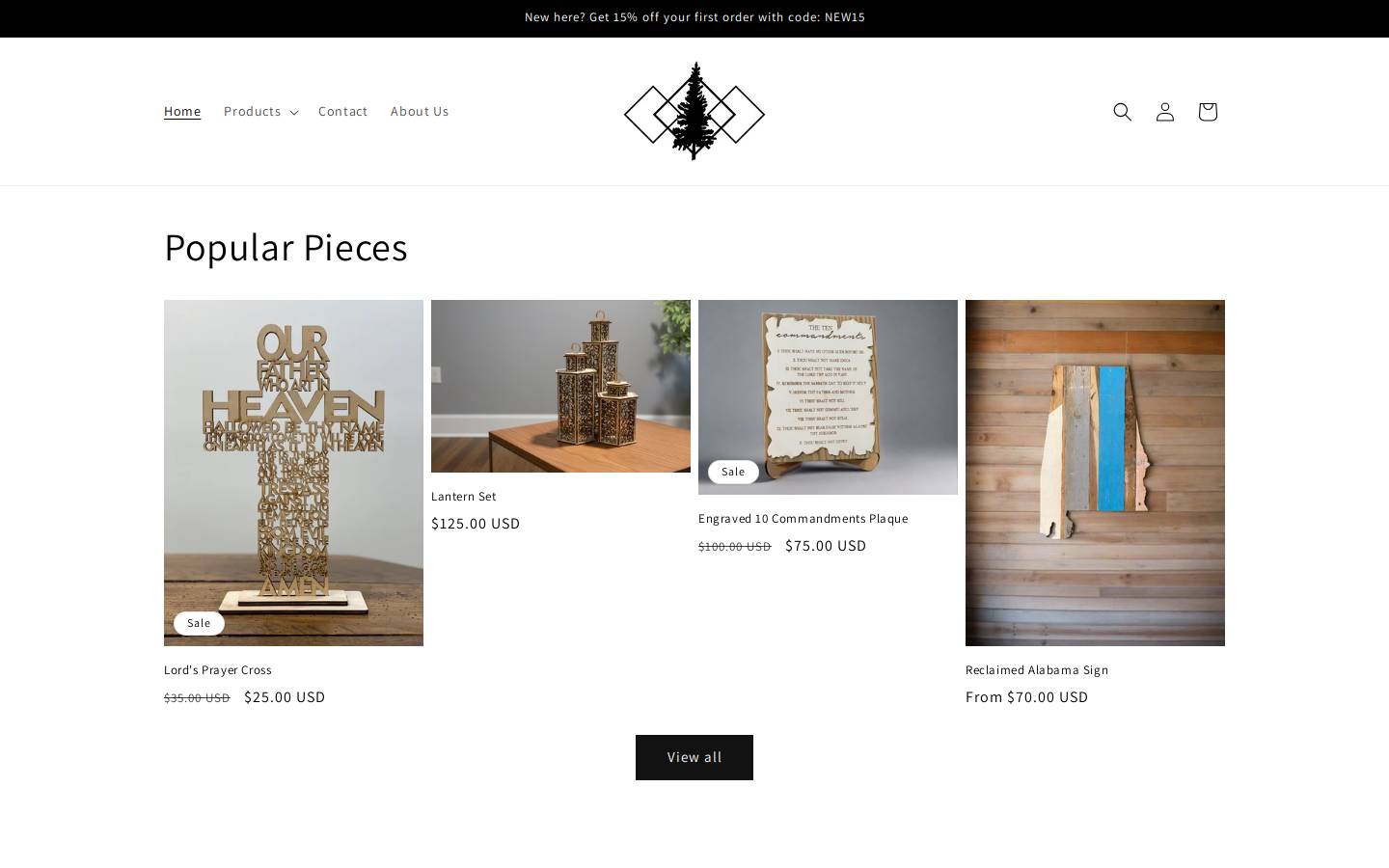 alabamamillworks.com homepage screenshot
