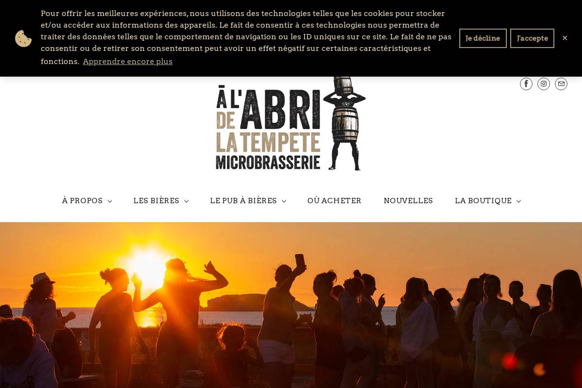 alabridelatempete.com homepage screenshot