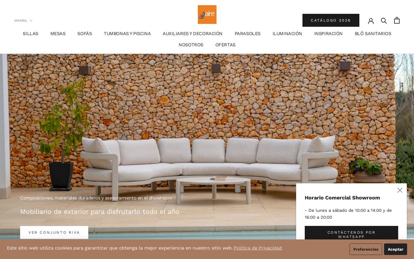 alaire.es homepage screenshot