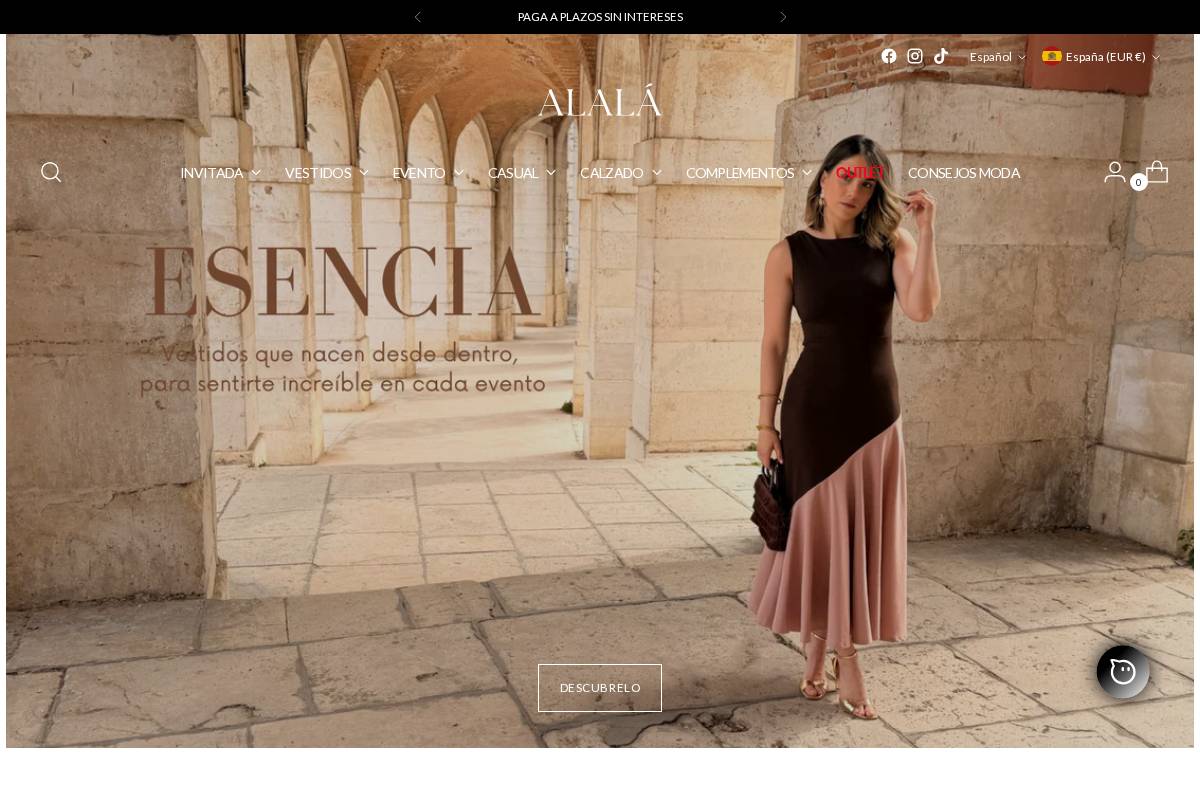 Alalá  homepage screenshot