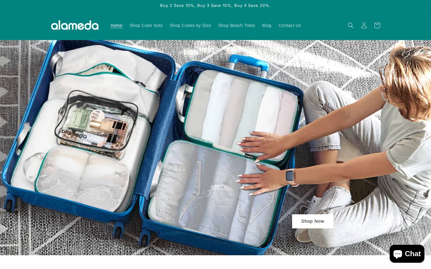 Alamedamall homepage screenshot