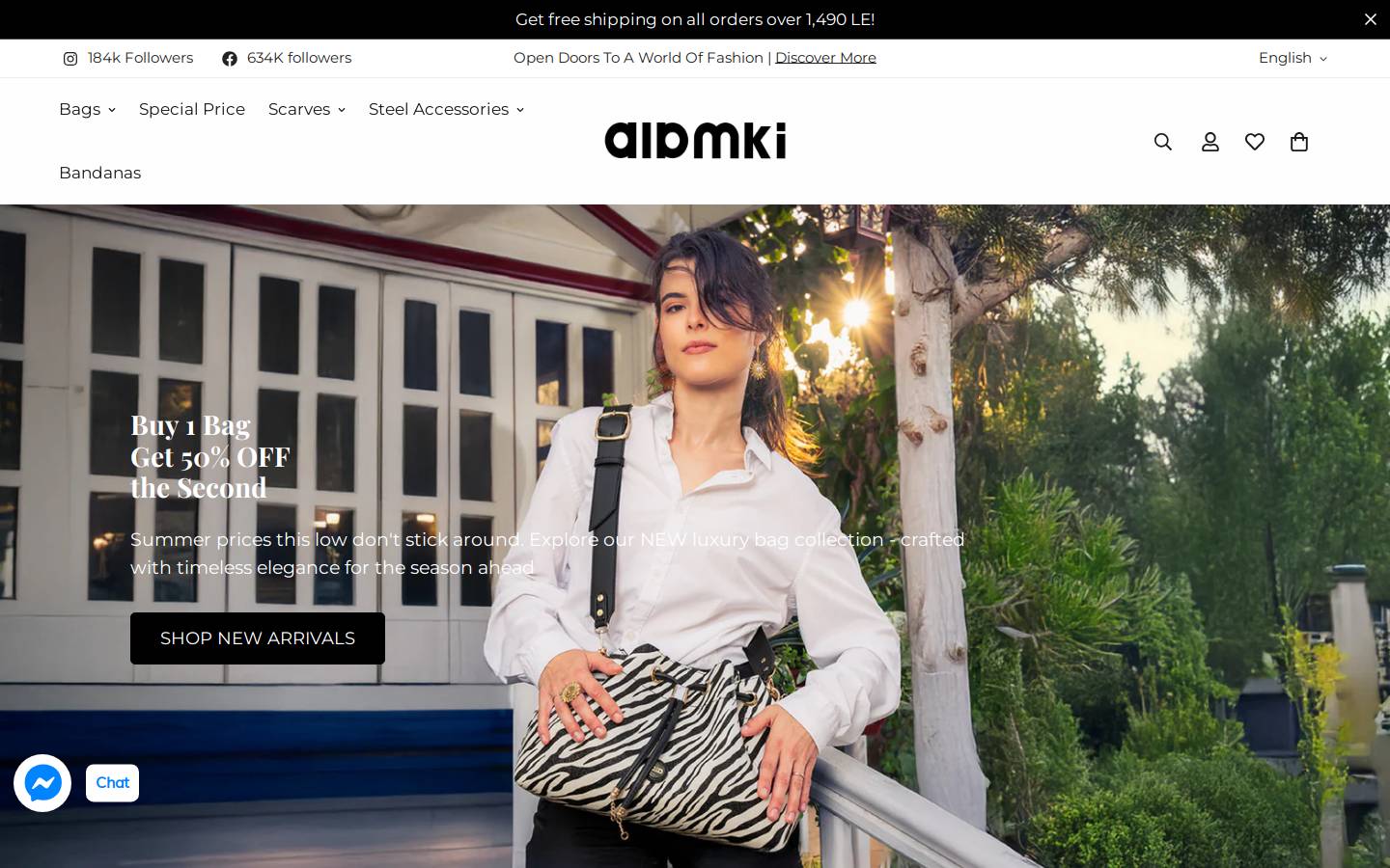 alamki.com homepage screenshot