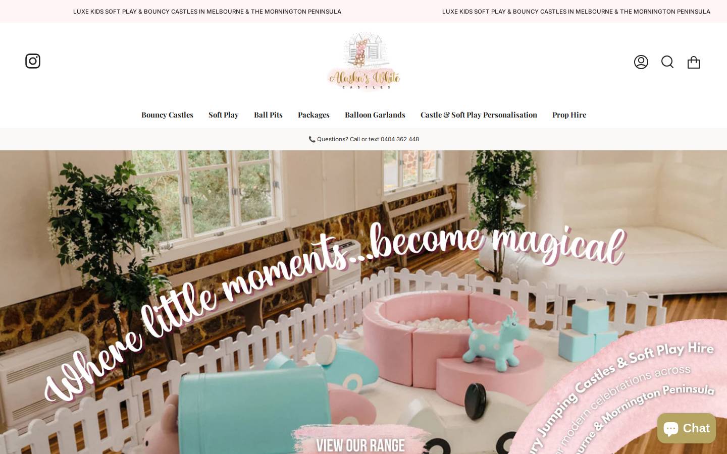 alaskaswhitecastles.com.au homepage screenshot