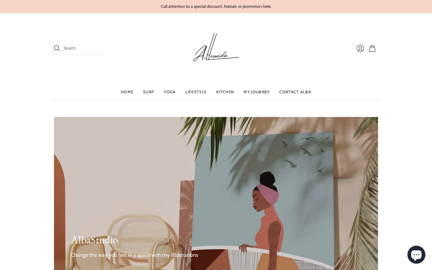 albastudio.com.au homepage screenshot