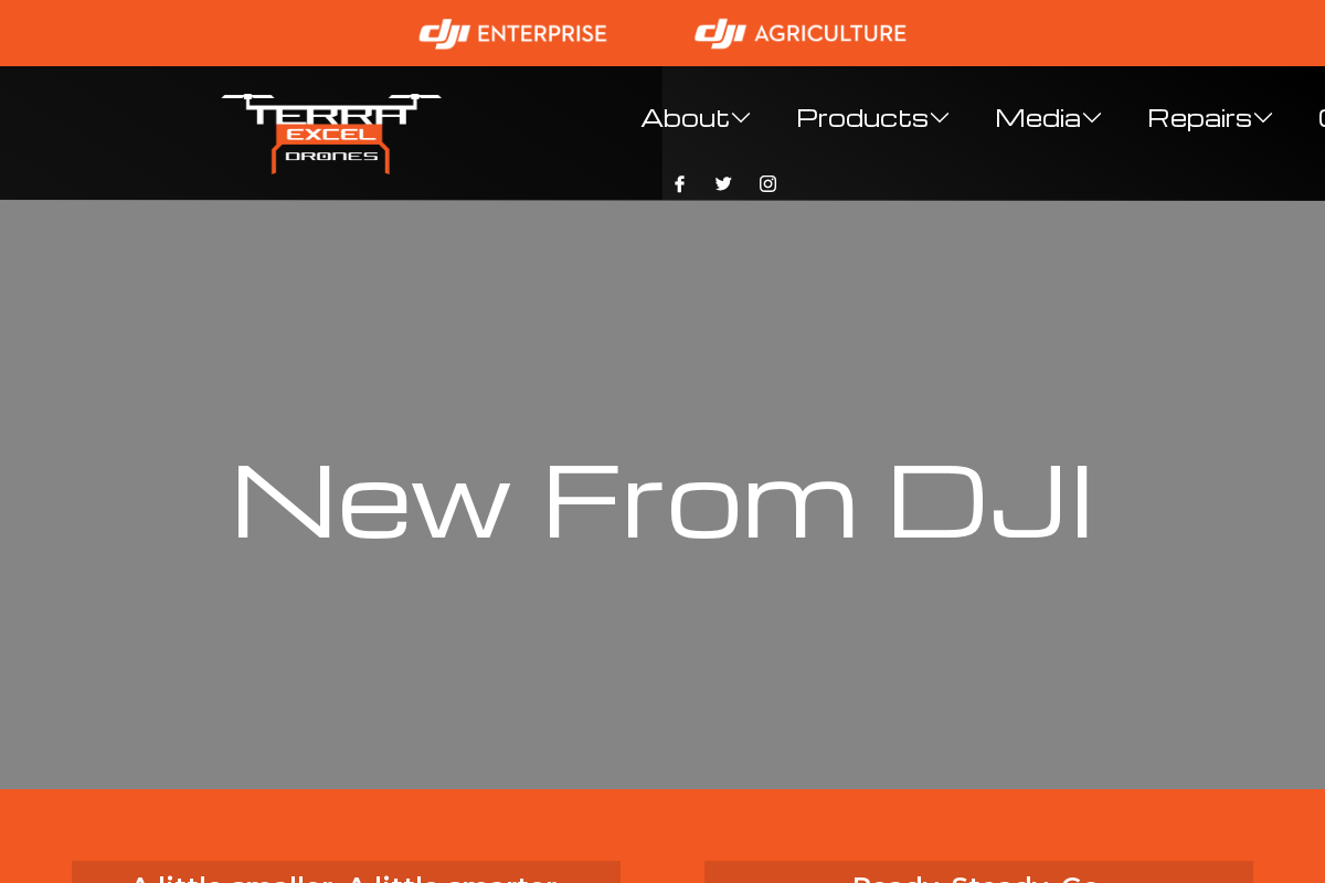albertadrones.ca homepage screenshot