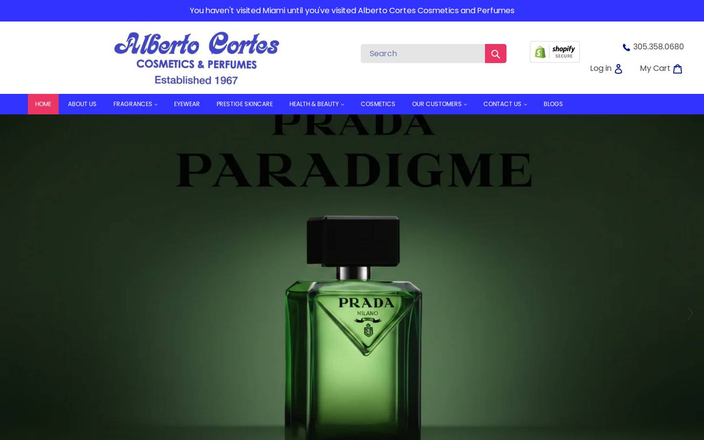 albertocortes.com homepage screenshot