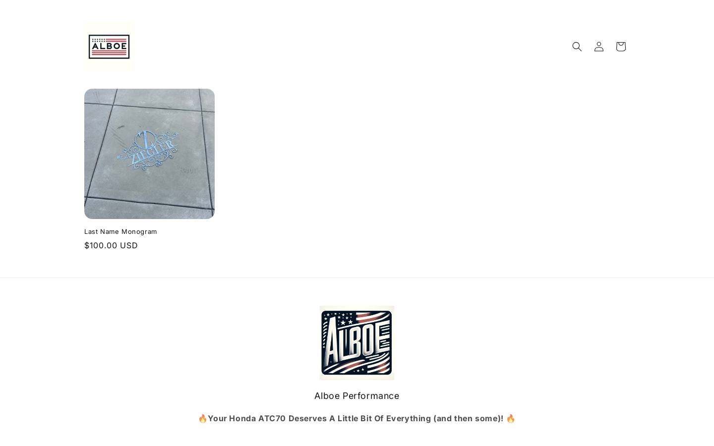 alboe.net homepage screenshot