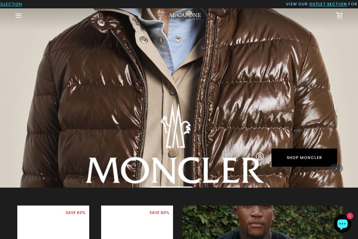 alcaponepremium.co.za homepage screenshot