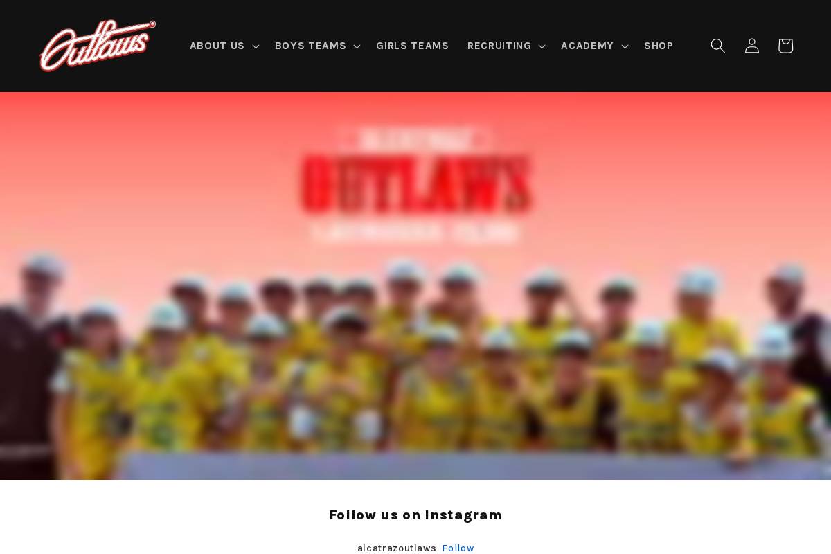 alcatrazoutlaws.com homepage screenshot