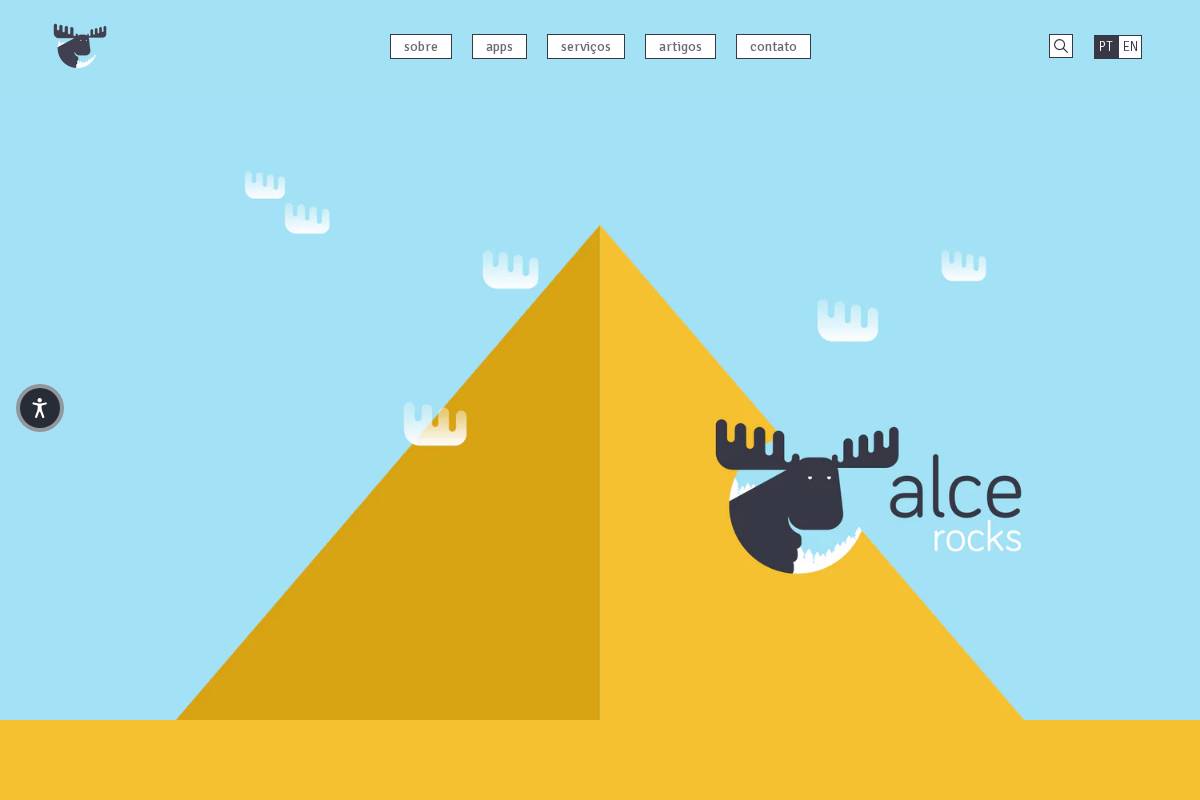 alce.rocks homepage screenshot