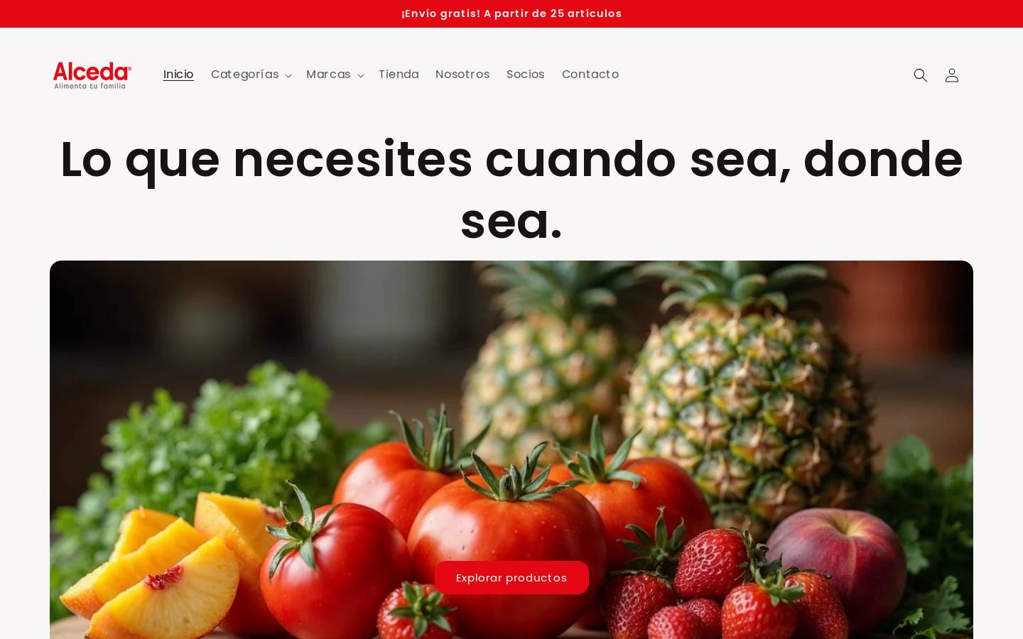 alceda.com.mx homepage screenshot