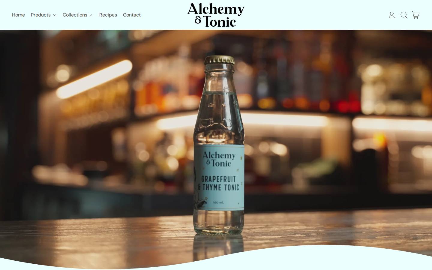 alchemyandtonic.com homepage screenshot
