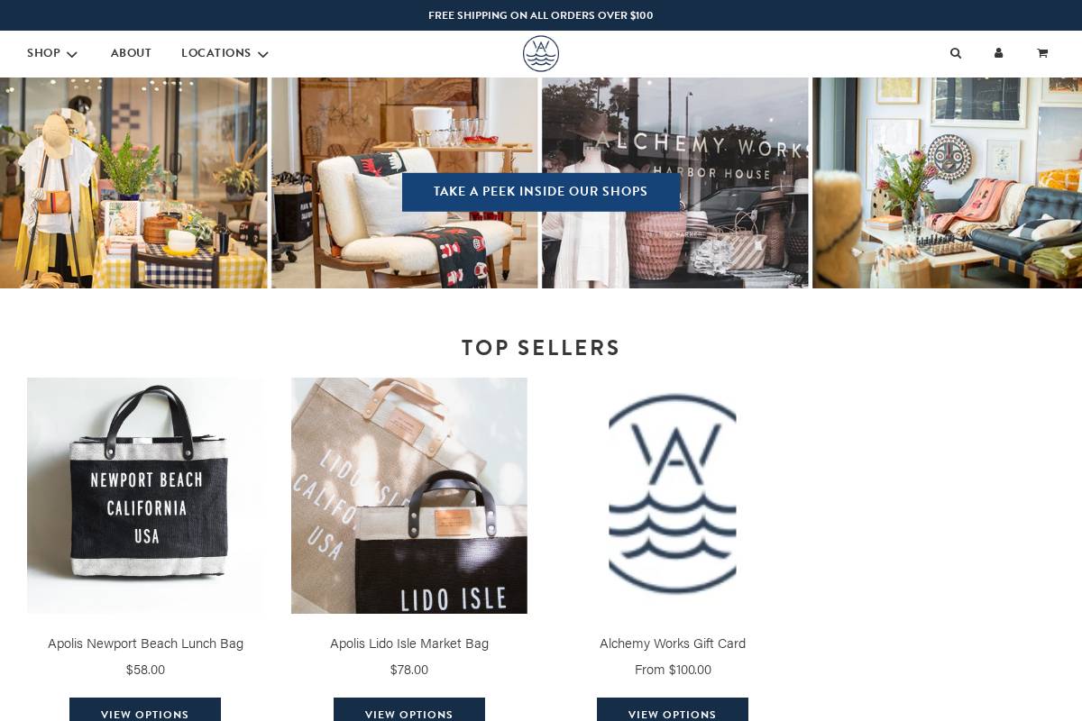 alchemyworks.us homepage screenshot