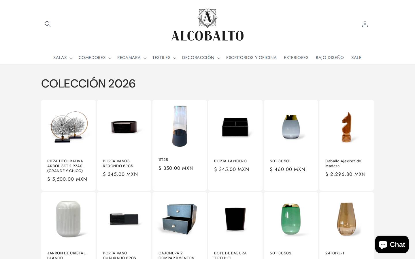 alcobalto.com homepage screenshot