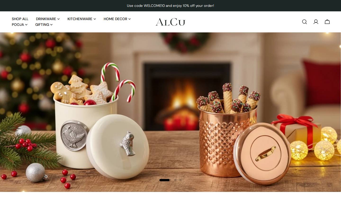 alcu.in homepage screenshot