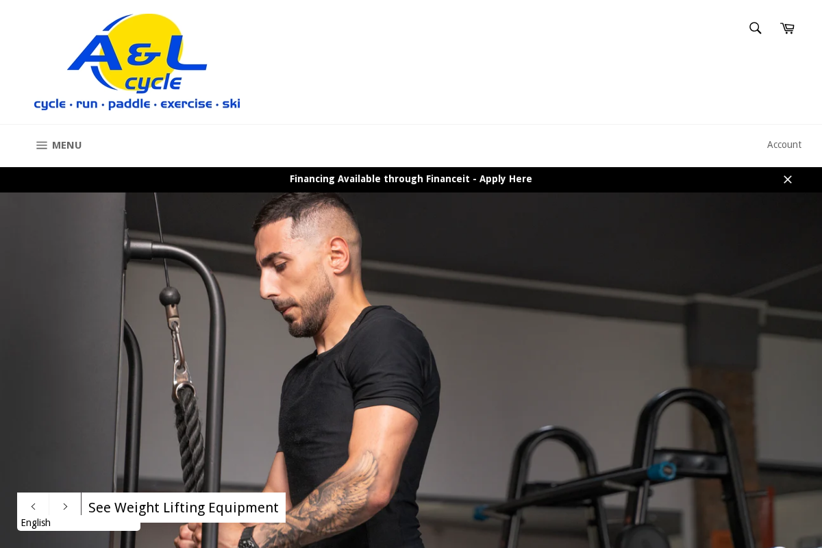 A&L Cycle - Brandon Manitoba homepage screenshot