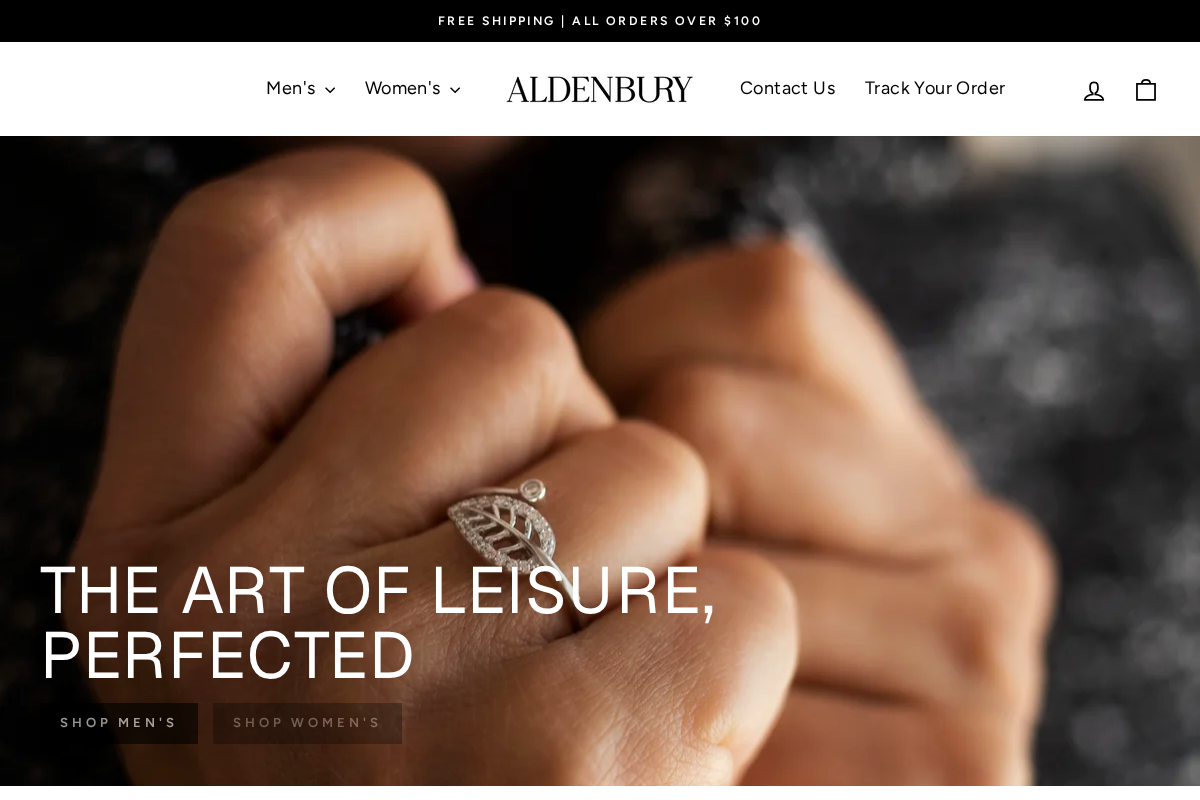 Aldenbury homepage screenshot