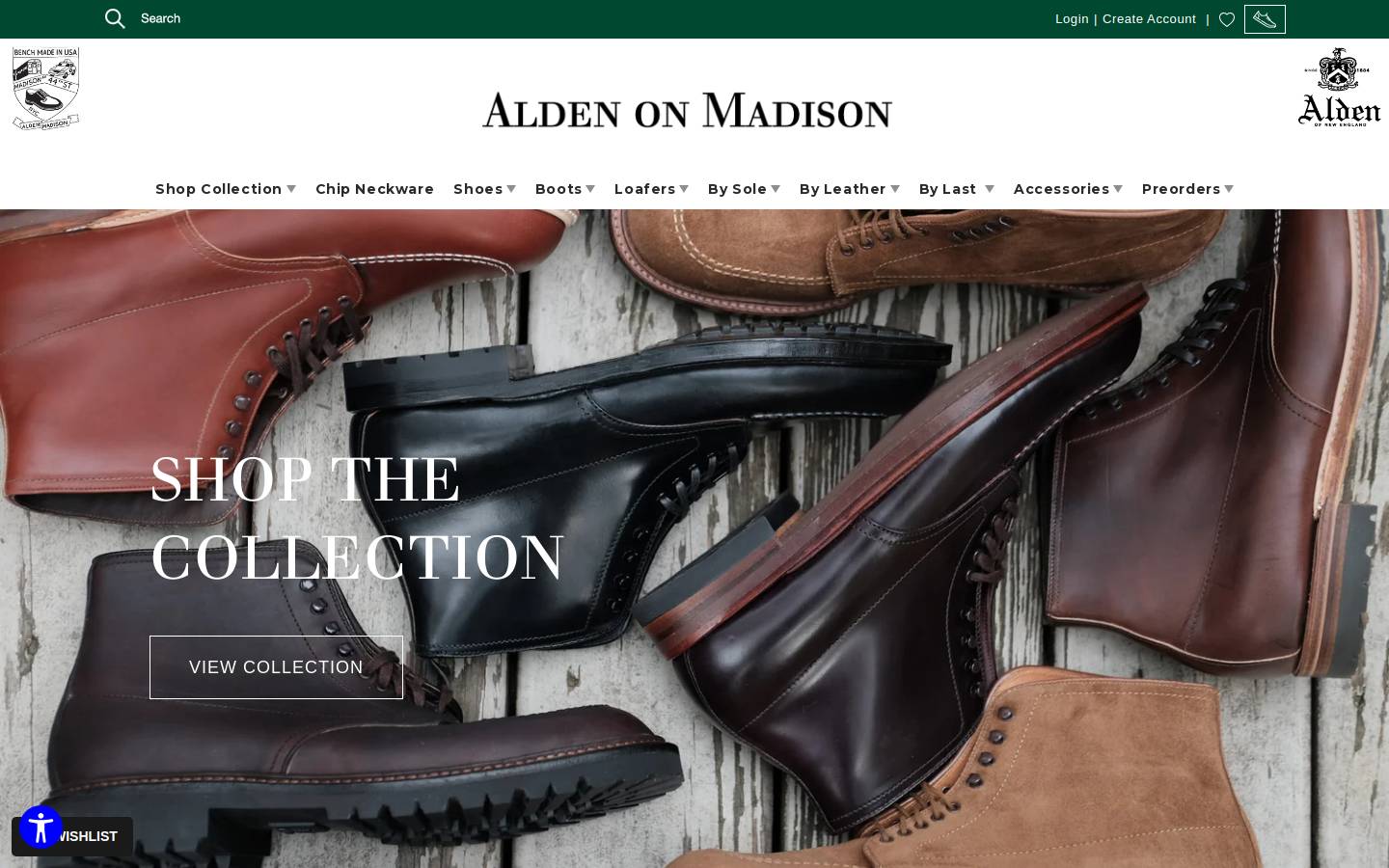 aldenmadison.com homepage screenshot