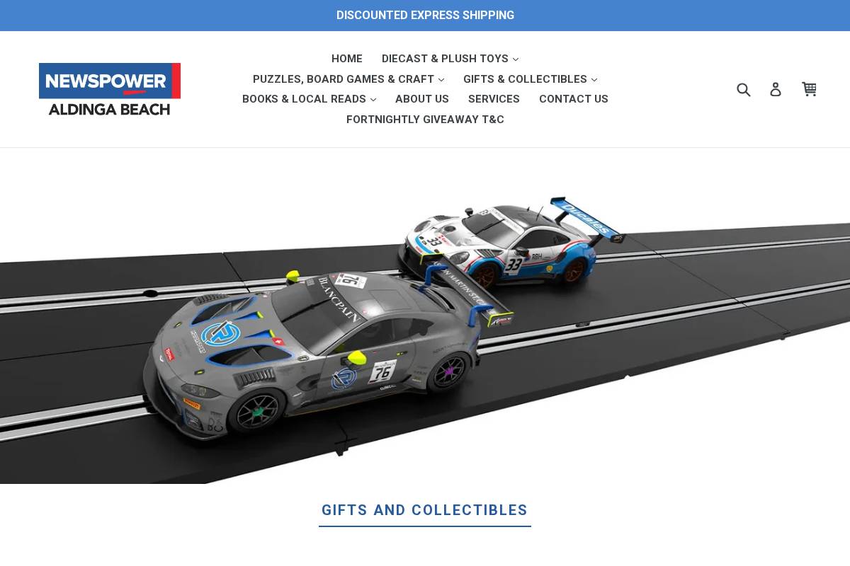 aldingabeachnewsagency.com.au homepage screenshot