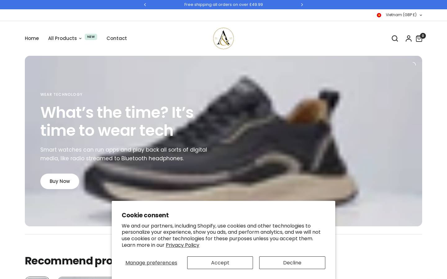 aldwynco.com homepage screenshot
