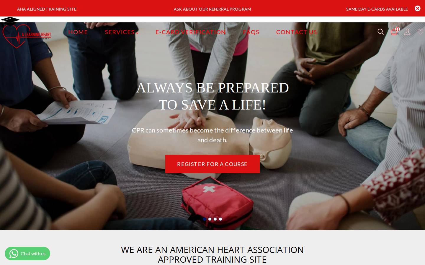 alearningheart.shop homepage screenshot